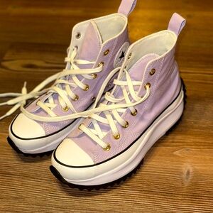 Converse Run Star Hike Platform Chuck Taylor Sneakers.